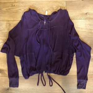 Free people movement zip up. Size XS. Worn once.